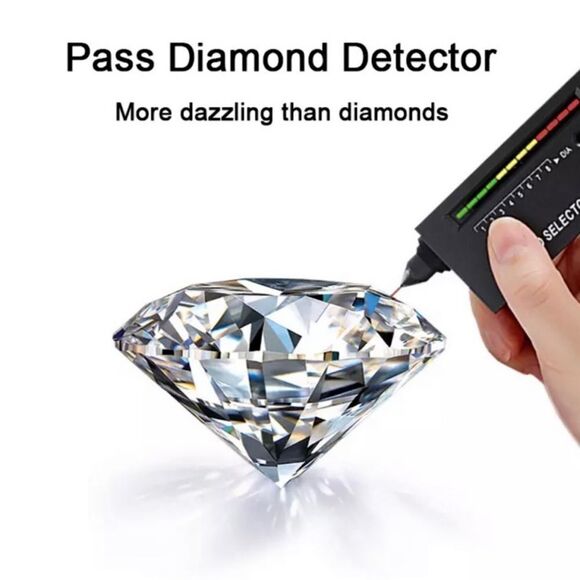 SHOP RED FOR GENUINE DIAMOND MOISSANITE KindLuxuries Kind Luxuries - Picture 5 of 16